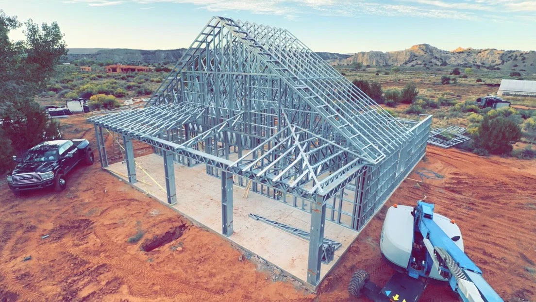 Aerial barndo steel kit in Indiana